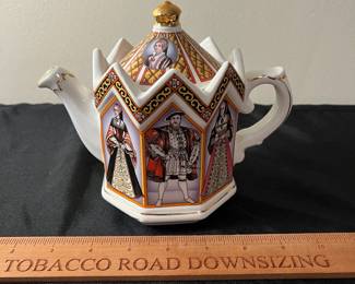 C51 - $15. King Henry VIII 6 Wives Teapot By James Sadler.