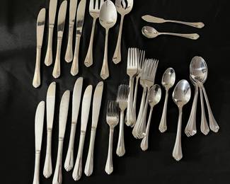 C12 - $40. Stainless Flatware. 60 Pieces. 