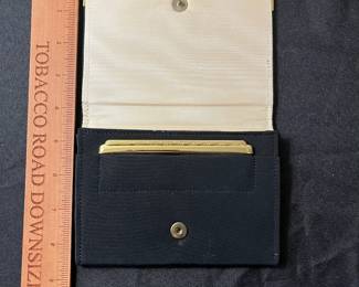 C70 - $30. Vintage 1950's Needlework Purse With Comb an Mirror. 