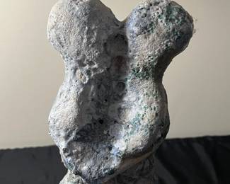 C100 - $600. Mark Chatterley Sculpture 2010. (Looks like it might have a minor chip on the foot - but it might be intentional?)