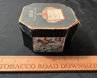 C61 - $20. Vintage Adam Hat Box Sampler W/ 3 Hats.