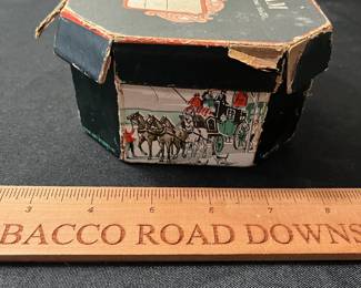 C61 - $20. Vintage Adam Hat Box Sampler W/ 3 Hats.