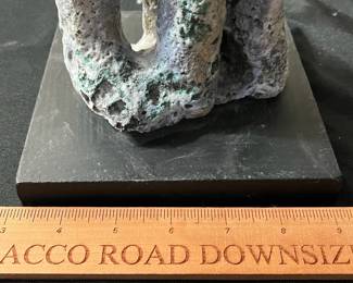 C100 - $600. Mark Chatterley Sculpture 2010. (Looks like it might have a minor chip on the foot - but it might be intentional?)