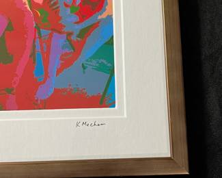 C57 - $30. Kitty Mecham Art. Measures 9" x 11" tall.