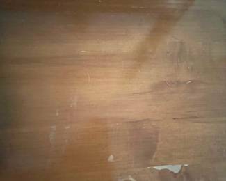 C29 - $60. Solid Wood Dresser with 6 drawers and mirror. (2 top - 2 middle - 2 bottom) All drawers slide. One drawer has a significant chip in the corner. Measures 48" x 30.25" tall x 17.5" deep. Mirror is NOT attached and can be hung either direction. 42" x 30". 