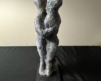 C100 - $600. Mark Chatterley Sculpture 2010. (Looks like it might have a minor chip on the foot - but it might be intentional?)