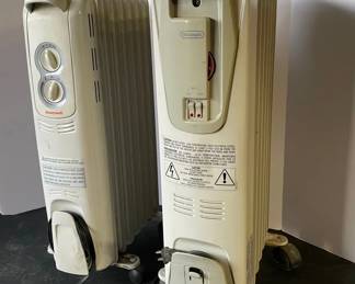 Honeywell and DeLonghi Electric Space Heaters