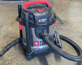 Porter Cable Stainless Steel 4 Gallon Wet Dry Vac