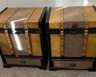 Two Decor Trunks