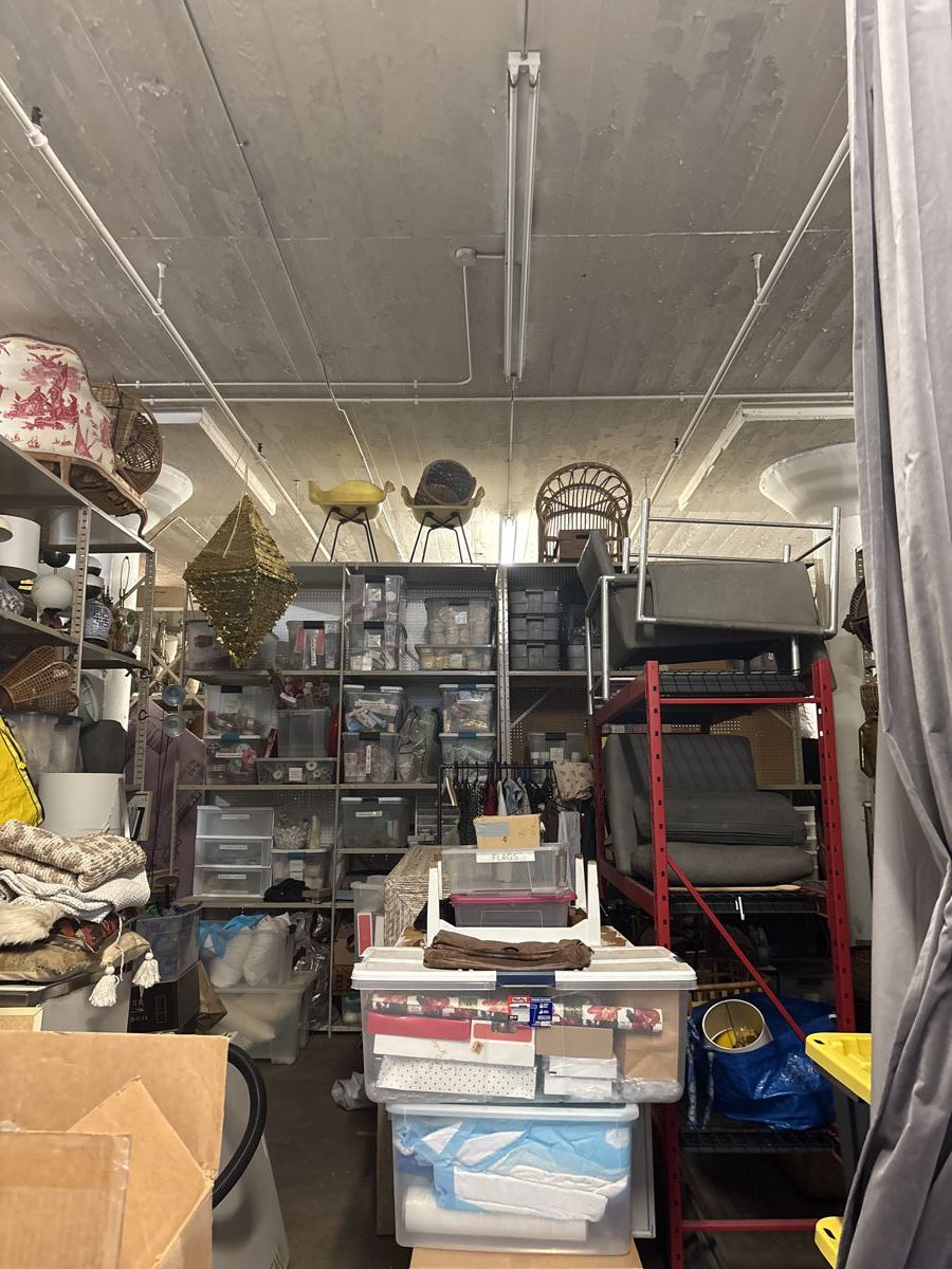 All items have been pulled out and priced.