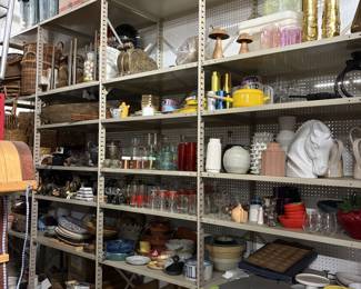 All items have been pulled out and priced.