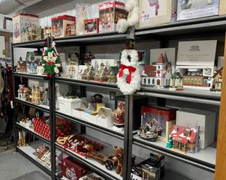 Dept 56 and other brands of Christmas houses