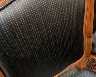 Set of 8 French provincial style fruitwood dining chairs $1120 + tax for set