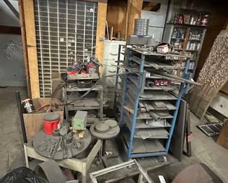 racks small tables random steel. the big tube is a beast