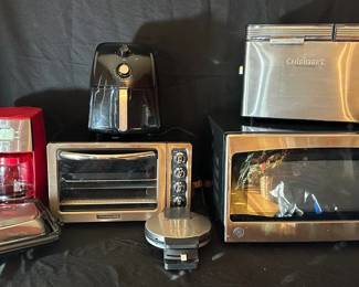 Various Appliances Cuisinart, KitchenAid, GE, Bella Hamilton Beach