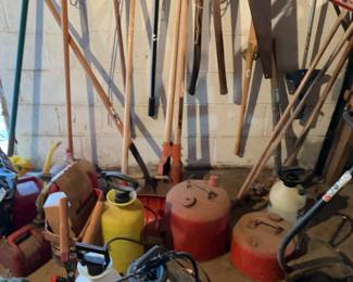 Outdoor Maintenance Tools Weed Eater  Blower  Sprayers 