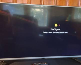 LG 42 Flatscreen TV  With Stand And Remote 