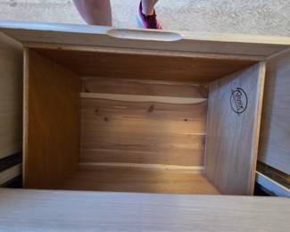 Cedar Lined Drawers