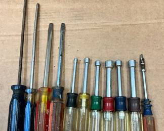 Craftsman screwdrivers and nut drivers