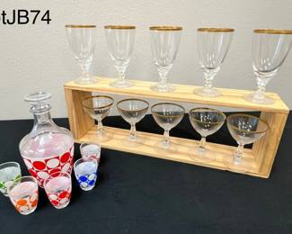 Glass Decanter Pastis Glass