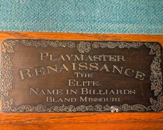 Playmaster Pool Table