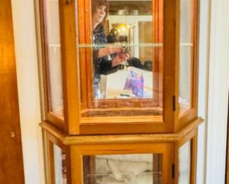 Lighted Curio Cabinet