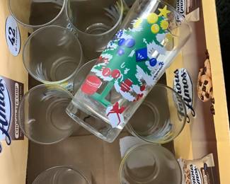 Fun Xmas glasses. 5. Each buy all 4. Each