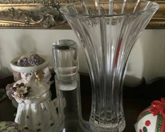 Waterford heavy vase