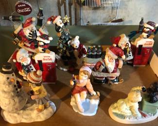 Christmas Coca-Cola collectibles