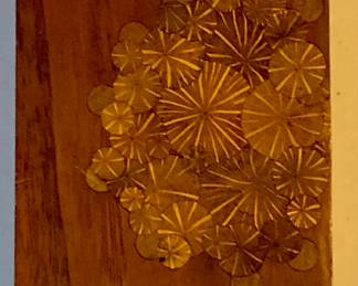 Mid Century wood vase by listed Master Woodworker Roger Sloan