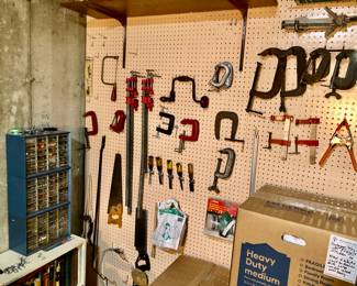 Some of the hand tools