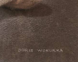 Doris Wokurka (1929-1986) Works in museums and listed in Davenports & Ask Art.