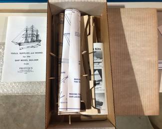 One of two New Old Stock model kits