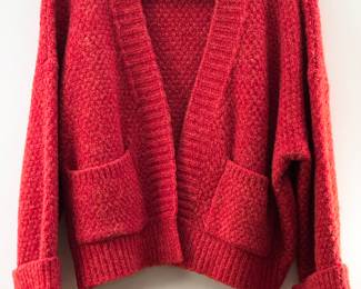 Pilcro Textured Boucle Cardigan