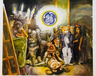 PETER WILLIAMS (American, 1952-2021), "GE Goya", 2003