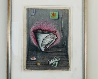 BRENDA GOODMAN
(American, b. 1943),
Untitled, c. 2000,
Oil on paper