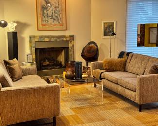 Filled with fine art and modern design