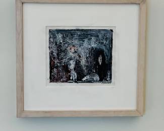 BRENDA GOODMAN
(American, b. 1943),
Untitled, 1989,
Oil on paper