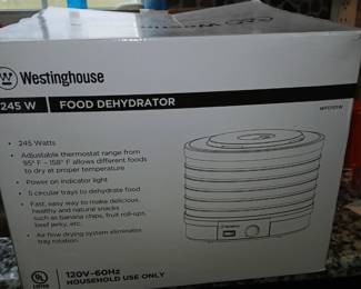 westinghouse food dehydrator