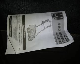 WEN DETHATCHER AND SCARIFIER ELECTRIC MOWER