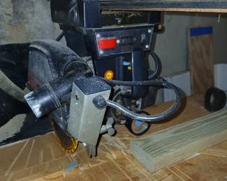 rotary arm saw
