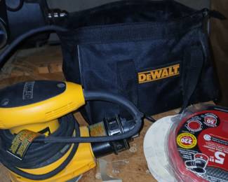 dewalt sander like new