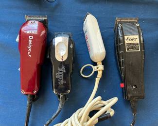 WAHL AND OSTER ELECTRIC CLIPPERS.