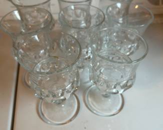 KING’S CROWN VINTAGE GLASSWARE.