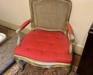 FRENCH PROVENCIAL FURNITURE. 2 OF THESE CHAIRS.