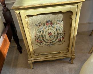 SIDE TABLES WITH BUILT IN SPEAKERS.