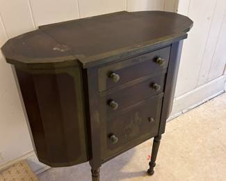 MARTHA WASHINGTON SEWING CABINET.