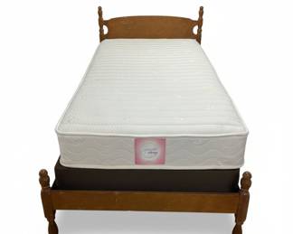 Twin Bed Frames with Twin Signature Sleep Mattresses