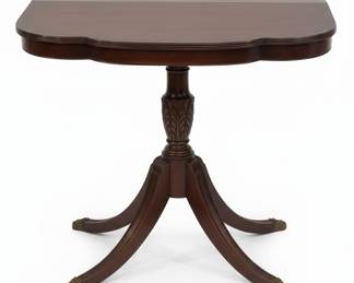 Antique Swivel Top Game Table