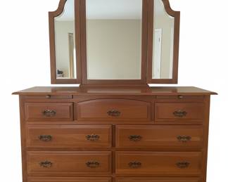 Long Dresser with Mirror